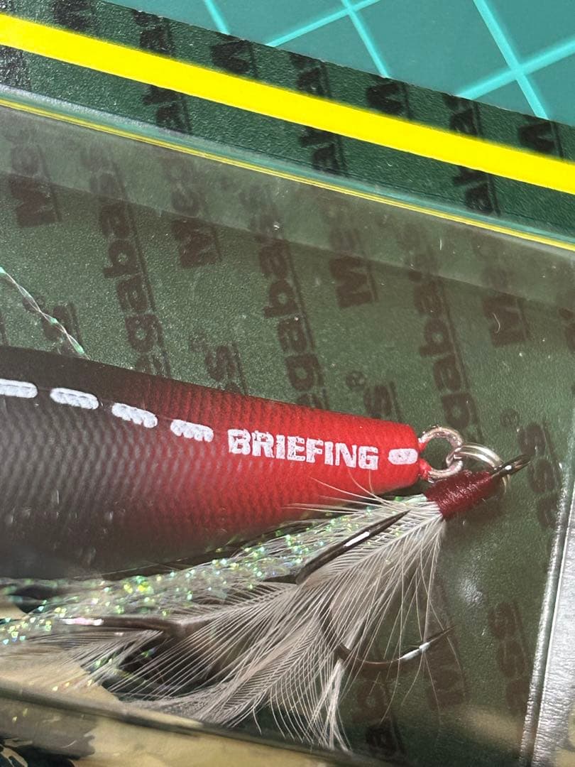 Megabass POP X BRIEFINGコラボJET BLACK オマケ付