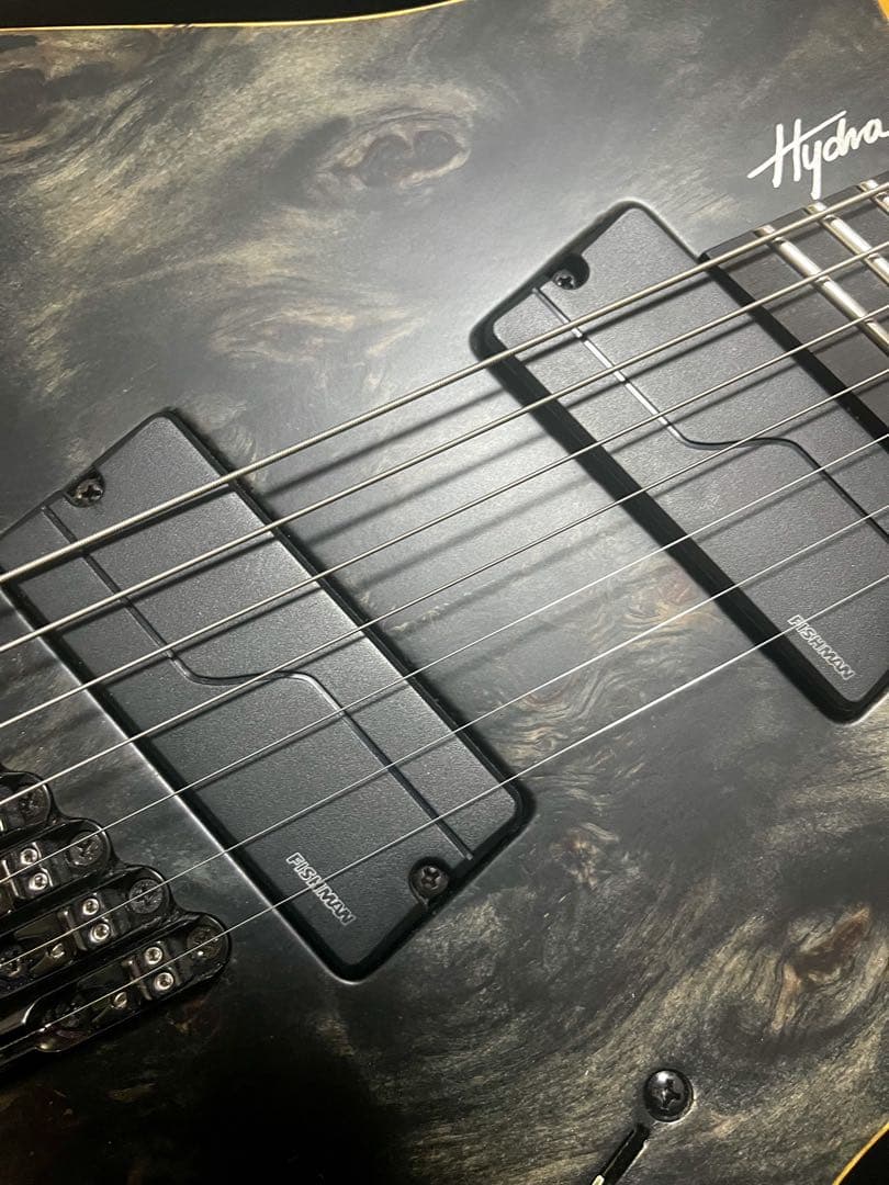 Mayones Hydra Elite 7 VF Trans Black 7弦