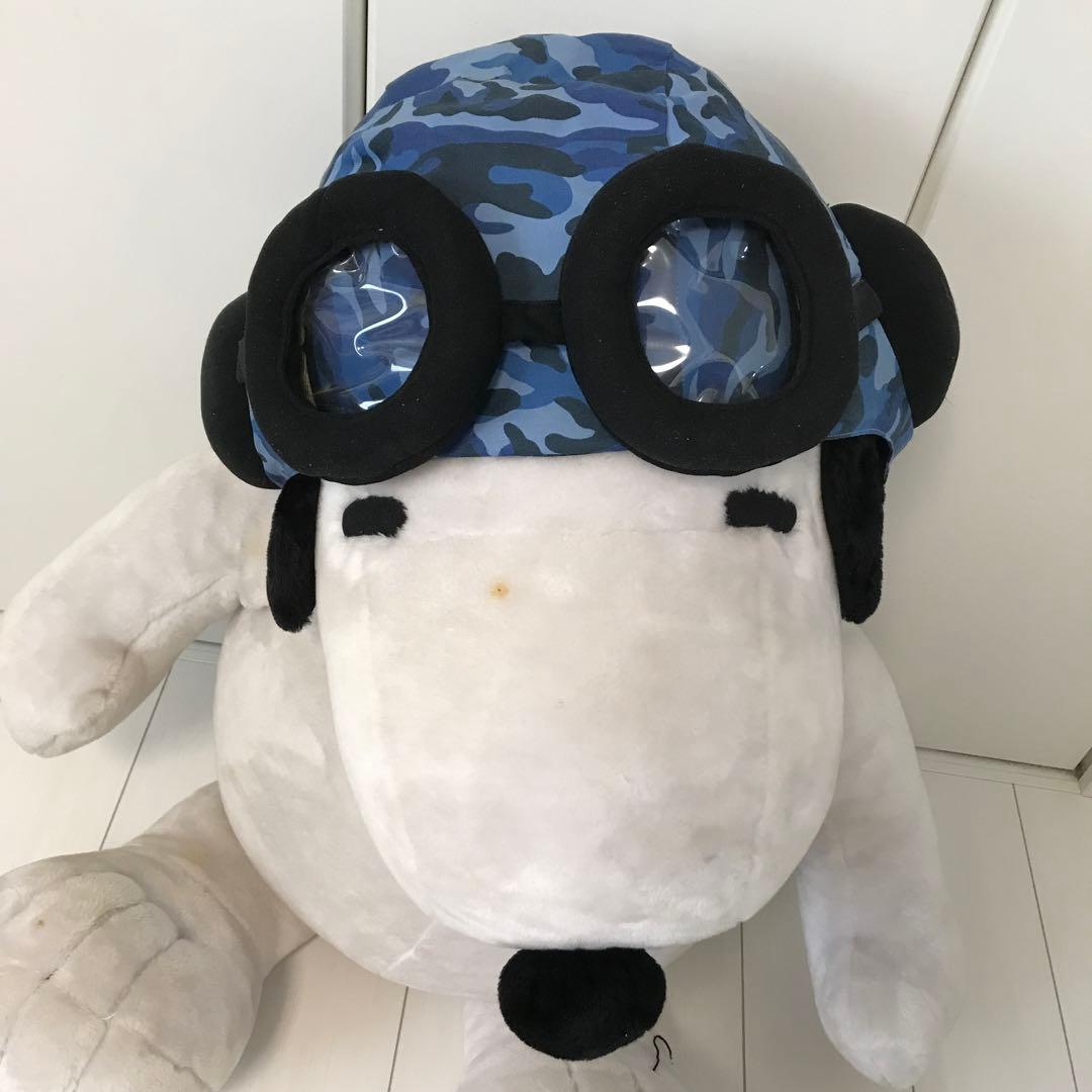 90'sビンテージ！SNOOPY フライングエース ぬいぐるみ 特大