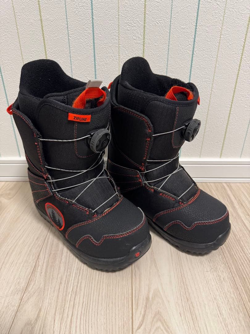 ☆美品☆ BURTON Kids ブーツ Zipline BOA 23cm