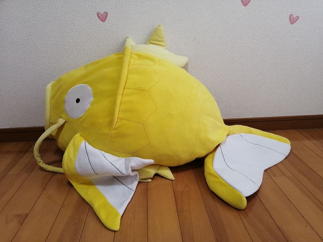 ポケモンセンター コイキング ぬいぐるみ 色違い 金 等身大