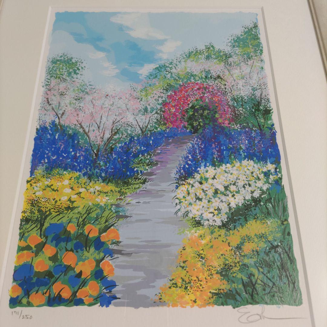 イーダ ヴァリッキオ 額装 限定版画 シルクスクリーン☆直筆サイン・エディション