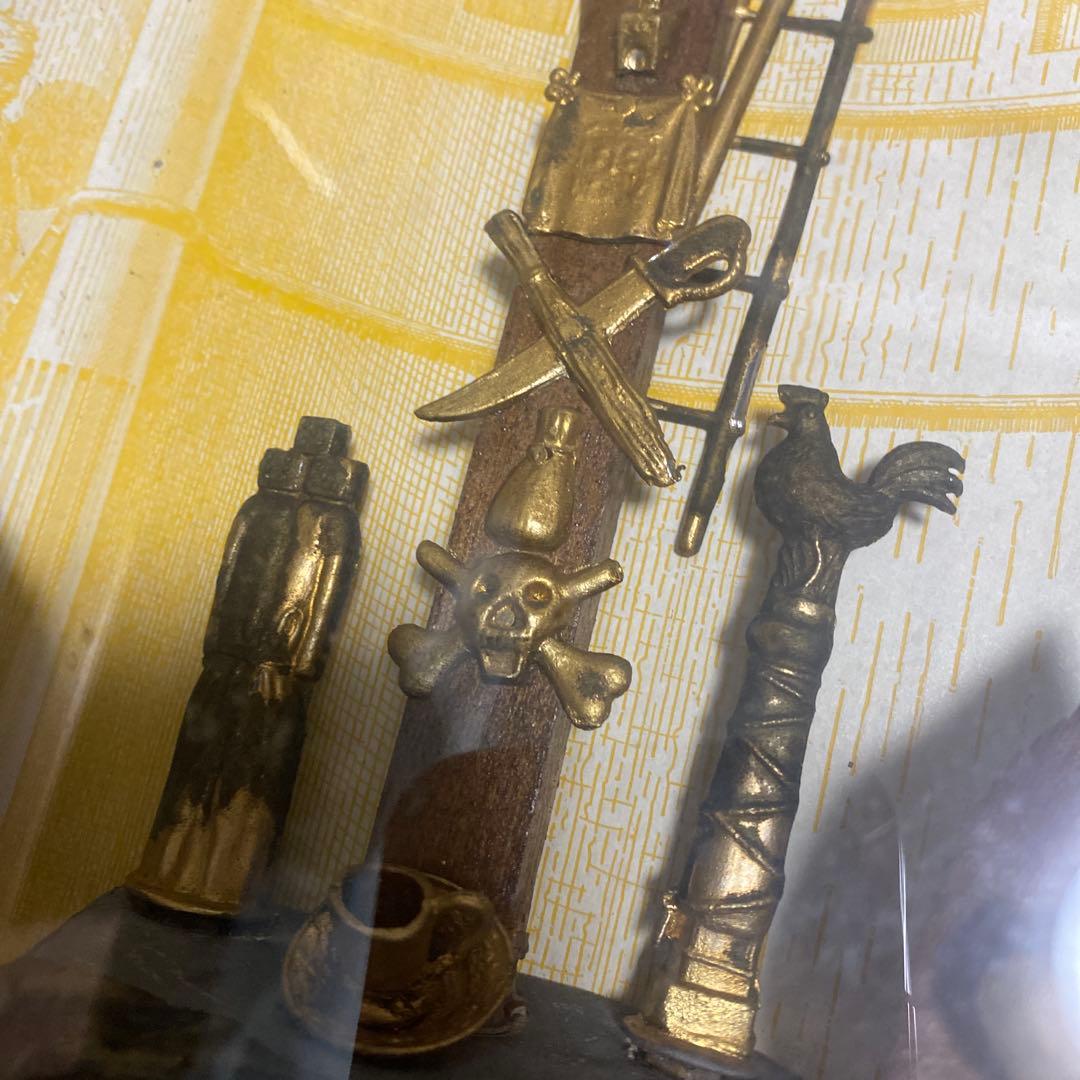 希少！1900前後アンティーク受難の十字架シャドーボックス