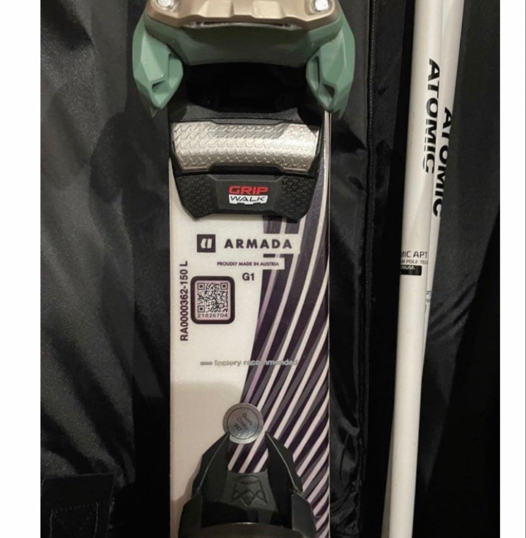 Armada スキー板 +Marker GripWalk ビンディング セット