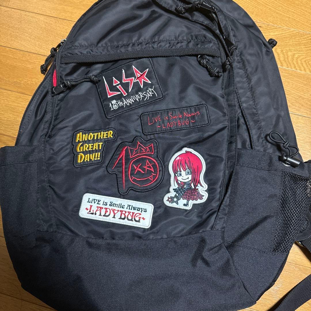 LiSA 10周年LIVEグッズ　しょってんほしいのっ　リュック