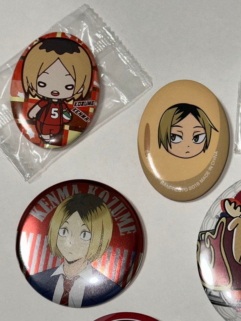ハイキュー！！　孤爪研磨　缶バッジセット