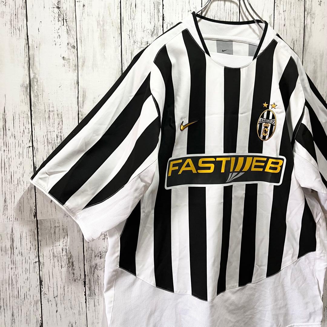 ユベントス　ナイキ　03/04 NO10 デルピエロ　ユニフォーム　半袖　XL