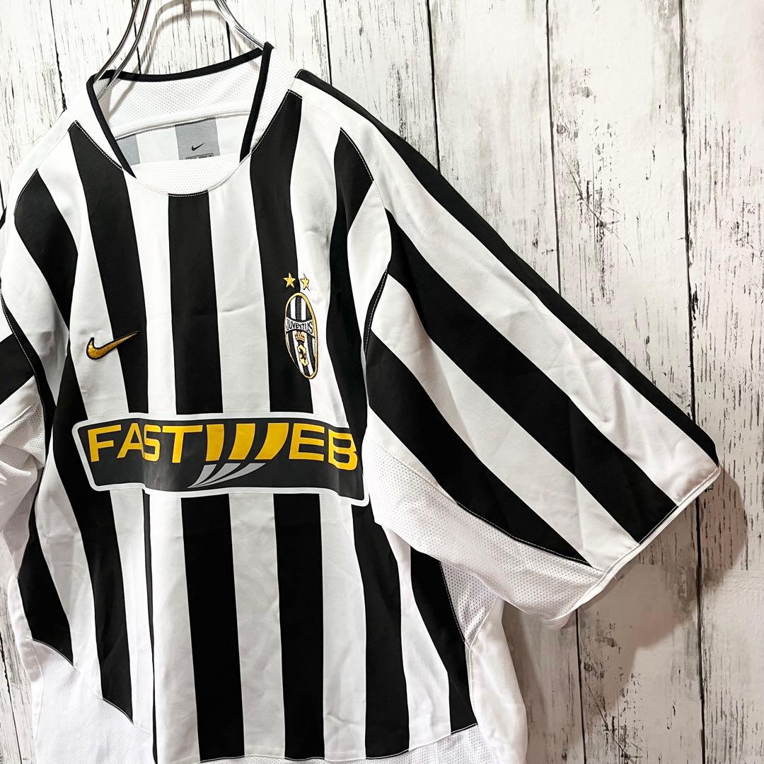 ユベントス　ナイキ　03/04 NO10 デルピエロ　ユニフォーム　半袖　XL