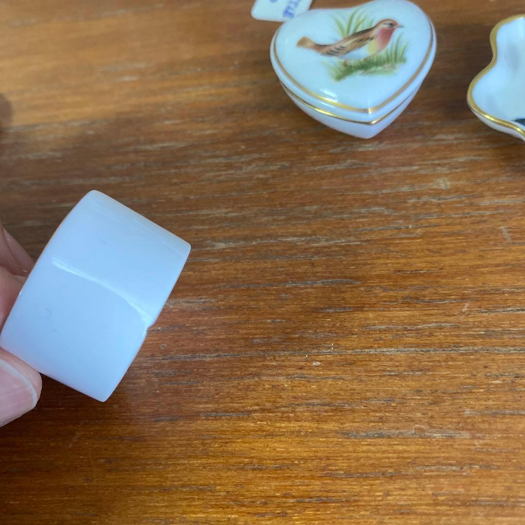 英国　スポード バード　野鳥　ミニチュア　ロビン　6点セット　箱無し