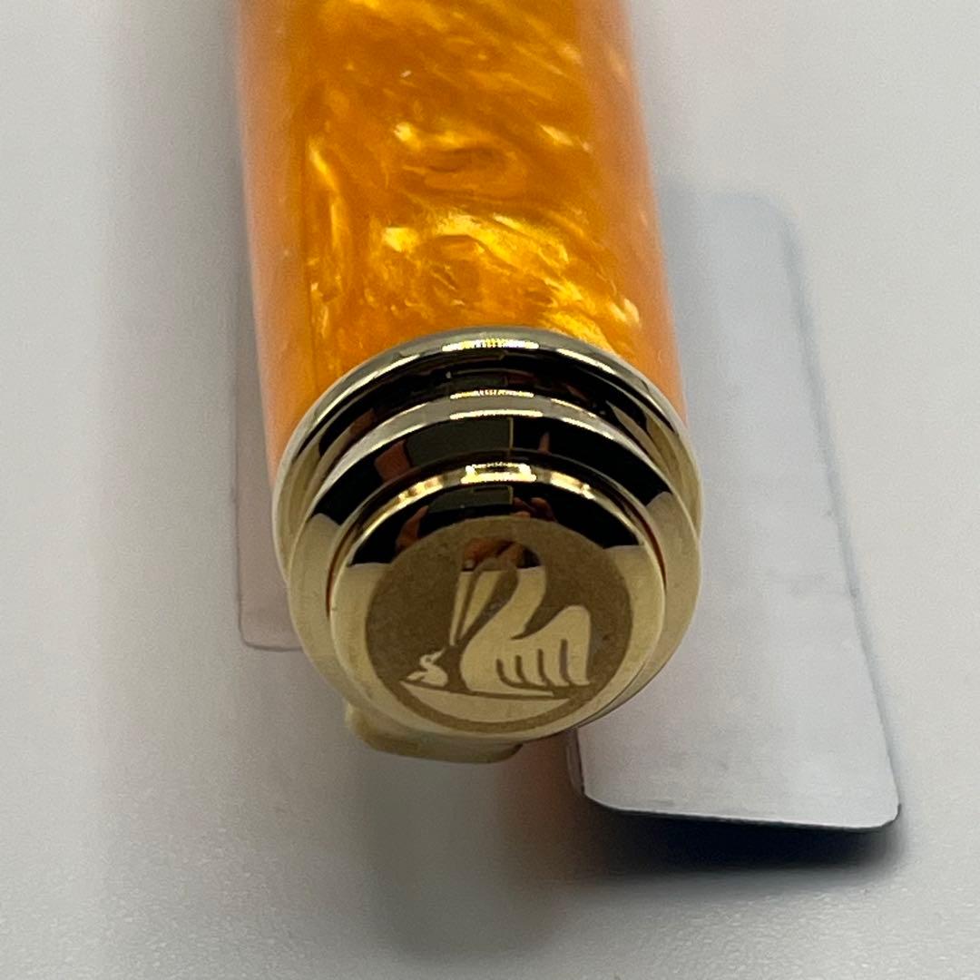 Pelikan ペリカン 万年筆 限定 スーベレーン M600 EF オレンジ