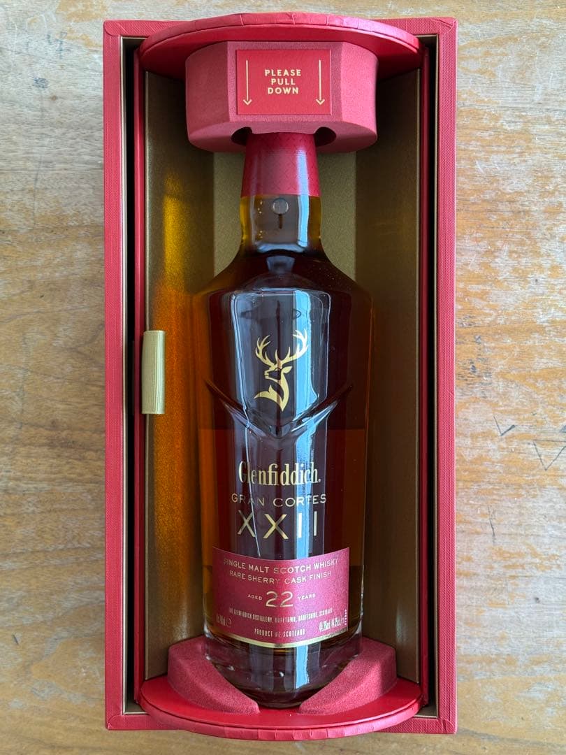 Glenfiddich Gran Cortes XXII 22年 箱付き