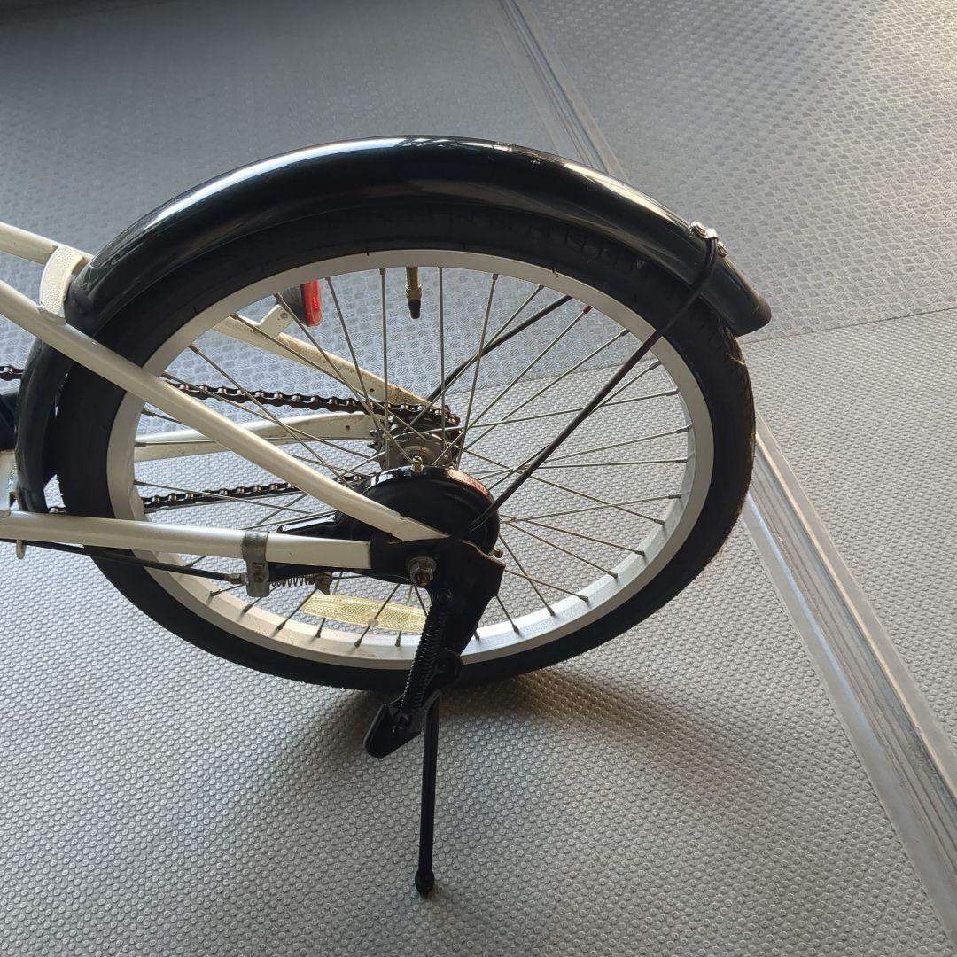 シボレー　折りたたみ自転車 ホワイト 20 インチ