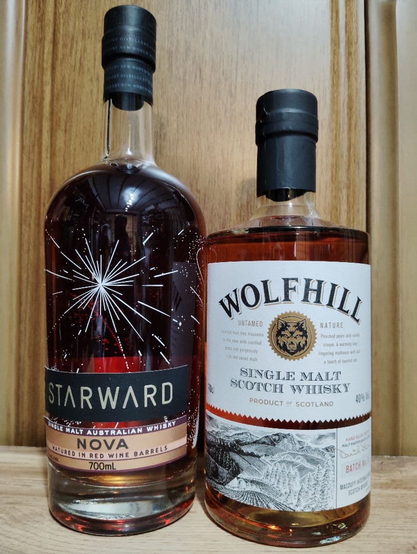 STARWARD NOVA & WOLFHILL セット 700ml 40度