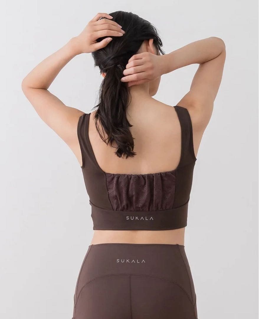 【SUKALA】フラワーレースブラトップ Mサイズ