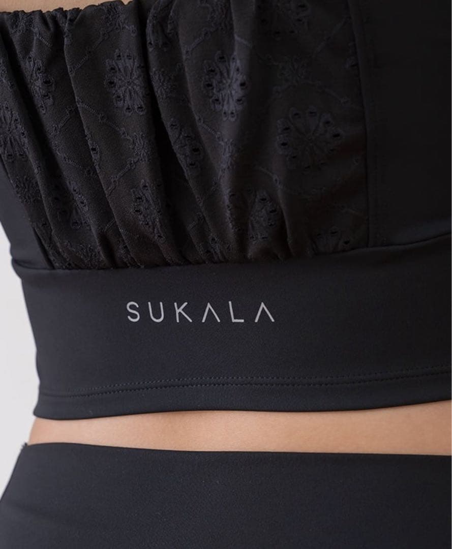 【SUKALA】フラワーレースブラトップ Mサイズ