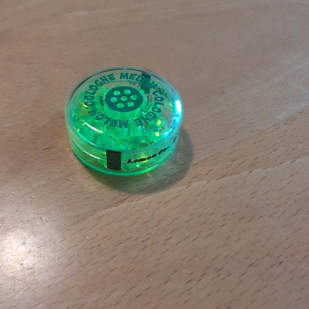 新品未使用品未開封品☆レア☆平成レトロ レモン社 香り玉 メロンソーダ グリーン