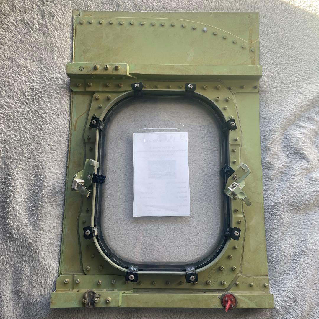 KLMオランダ航空 B747-400M PH-BFV 窓 本物の航空機部品