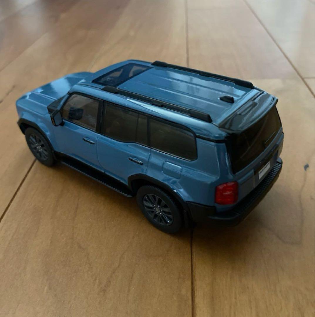 トヨタ 新型　ランドクルーザー250 カラーサンプルミニカー スモーキーブルー