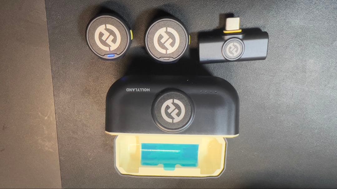 Hollyland Lark M2 ワイヤレスマイク USB Type-C