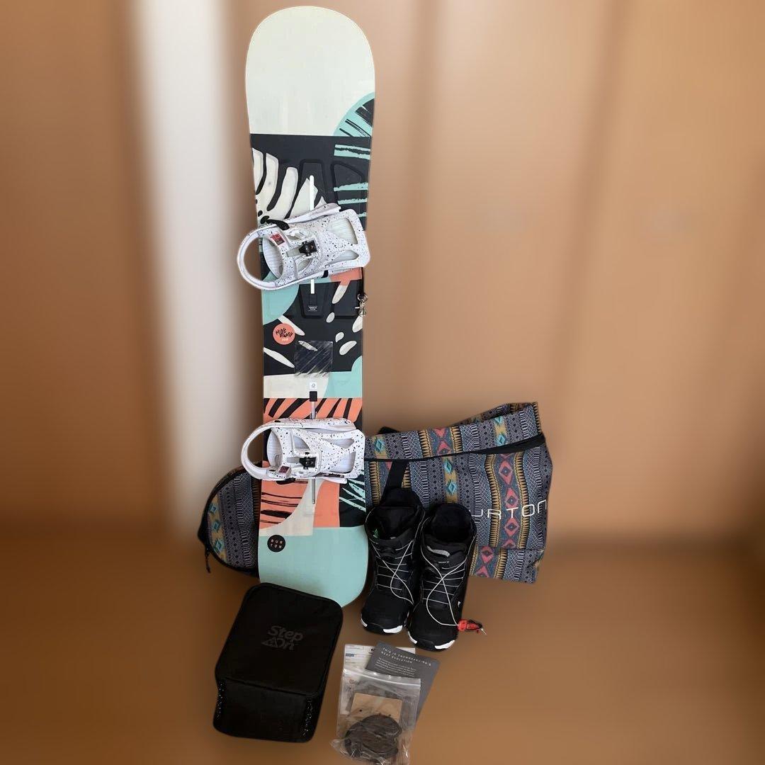 Burton スノーボード セット バートン ステップオン ステップイン 24
