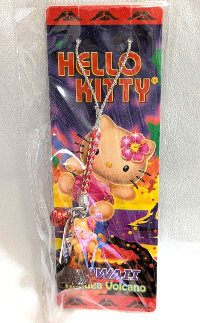 J*_様 日焼けハローキティ ハワイ　キラウエア火山　根付　2012　未開封