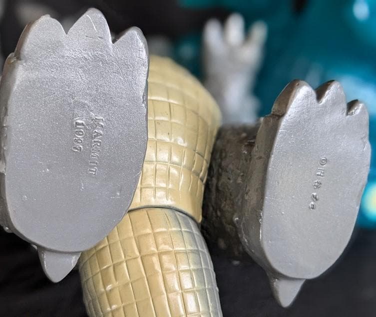 ガボラ＆クリア成型ネロンガ（マーミット）ソフビフィギュア２体セット