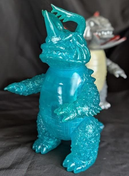 ガボラ＆クリア成型ネロンガ（マーミット）ソフビフィギュア２体セット