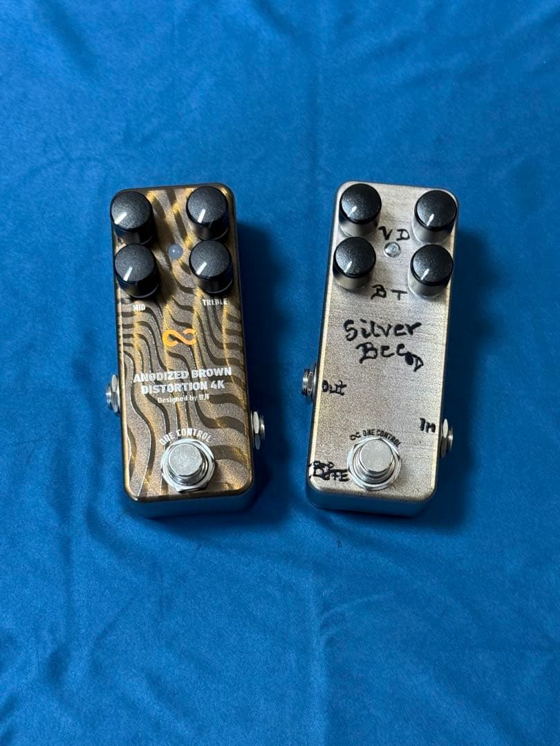 One Control オーバードライブ/ディストーション ペダルセット