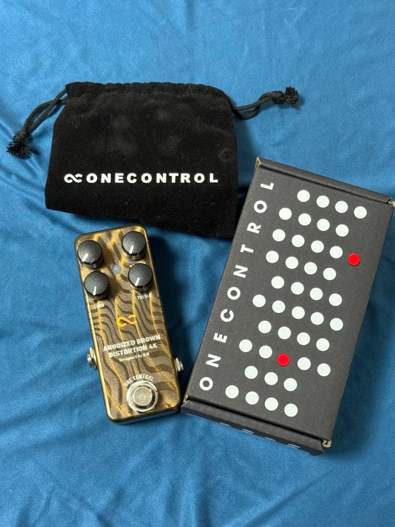 One Control オーバードライブ/ディストーション ペダルセット