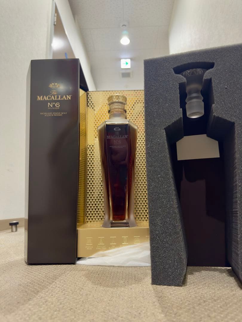 マッカラン Macallan No.6 ラリック　クリスタル デカンタ 希少
