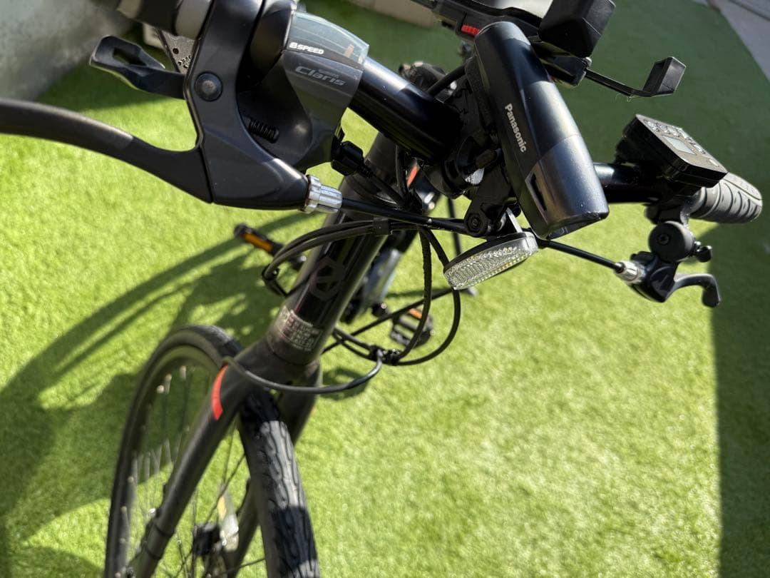 パナソニック 電動アシスト自転車 ジェッター ブラック BE-ELHC49B