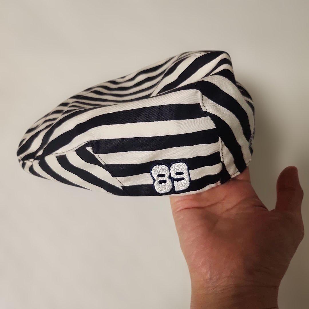 ルコックスポルティフゴルフのネイビーとホワイトのゴルフウェアセットと帽子おまけ