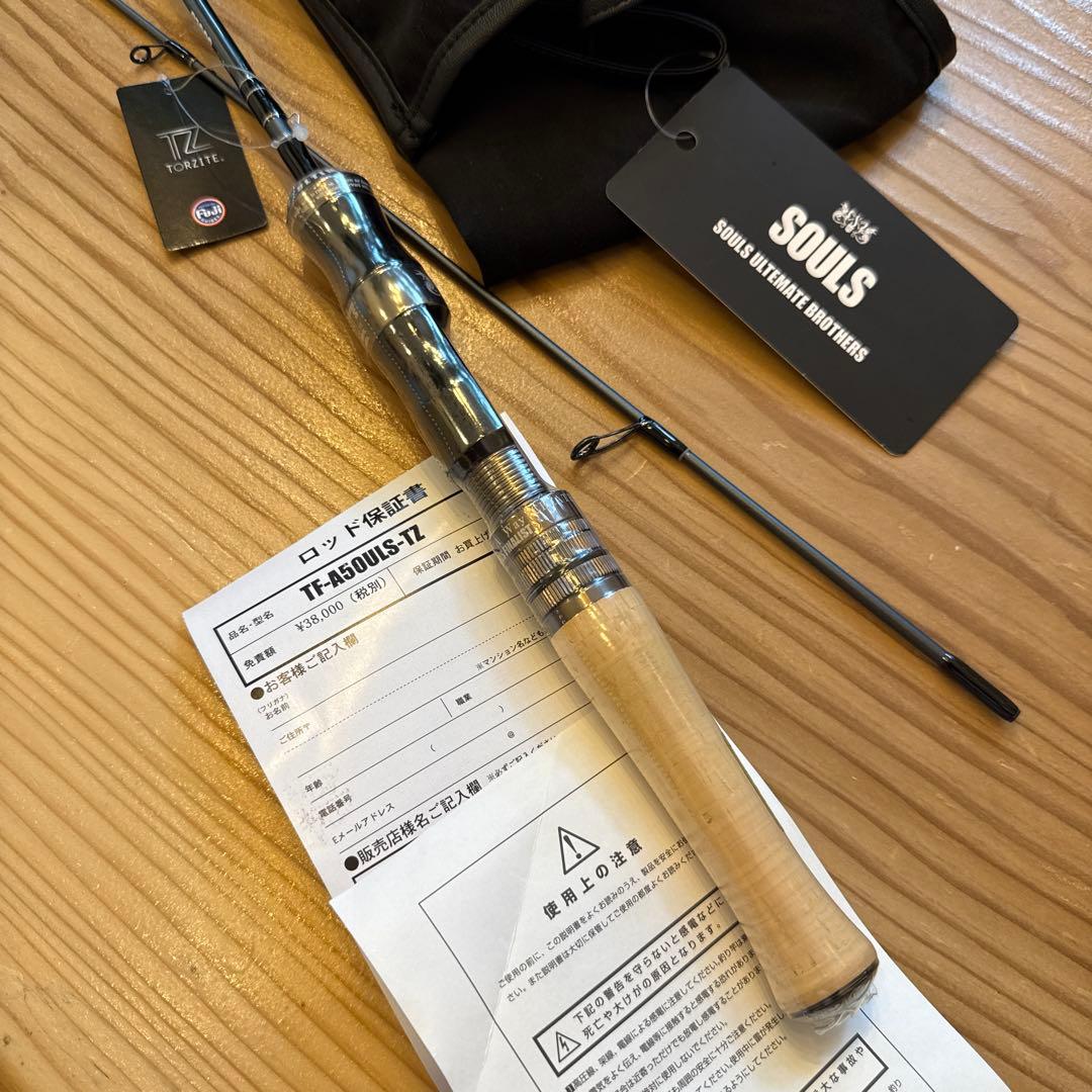 S*o様 【新品】SOULS ソウルズTF-A50ULS-TZ トラウトロッド