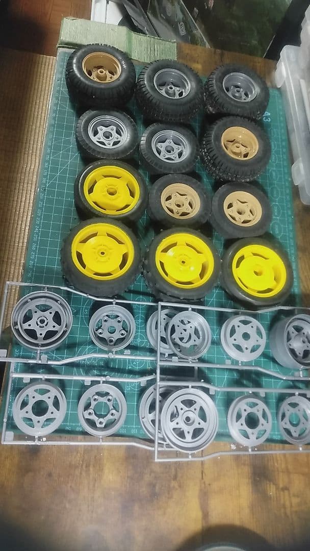 タミヤ2駆タイヤなどまとめて