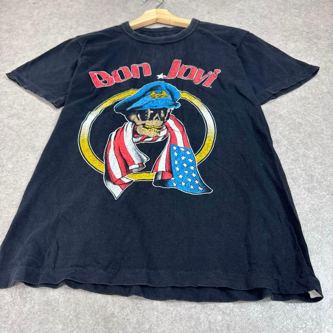 希少 80s ヴィンテージ バンドTシャツ Bon Jovi 当時物 日本製