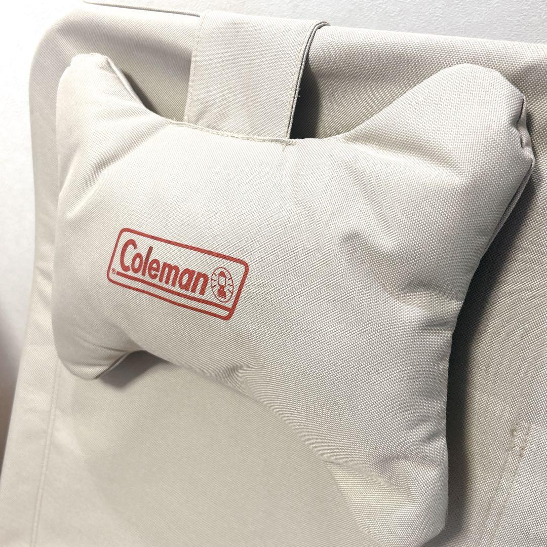 【2脚セット】希少 Coleman フリーリクライニングチェア 廃盤品 ベージュ
