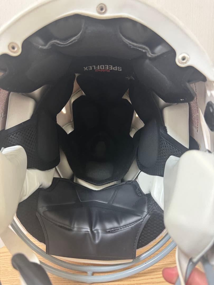 Riddell スピードフレックス アメリカンフットボールヘルメット ホワイト