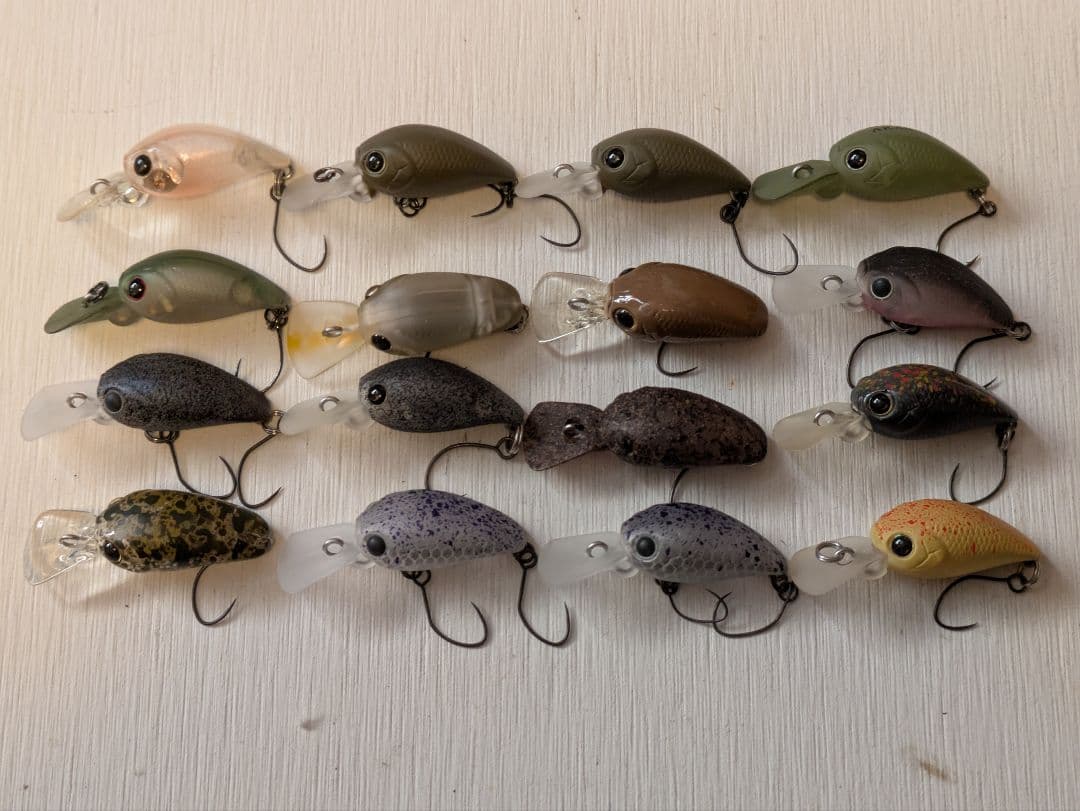 ラッキークラフト　マイクロクラピーDR 16個セット　LuckyCraft