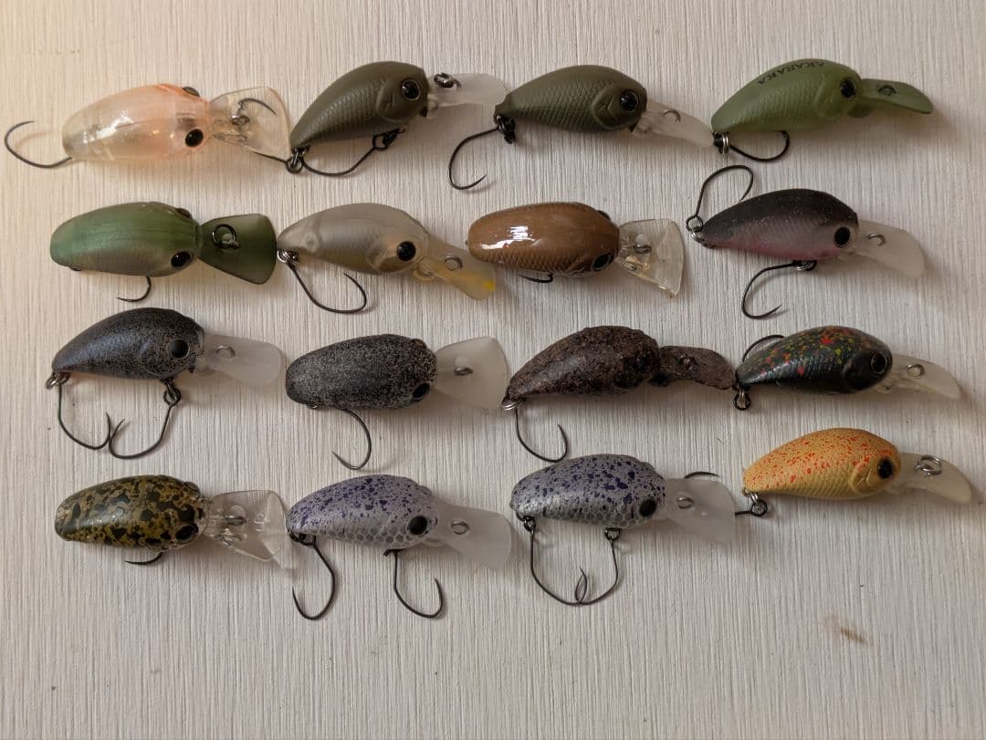 ラッキークラフト　マイクロクラピーDR 16個セット　LuckyCraft