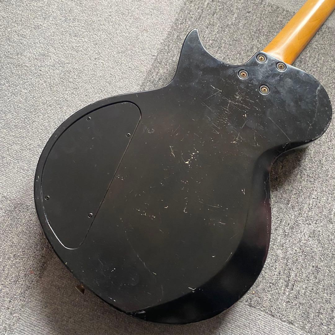 BURNY FERNANDES レスポール エレキギター レリック加工 水玉柄