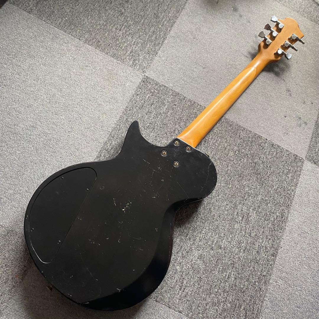 BURNY FERNANDES レスポール エレキギター レリック加工 水玉柄