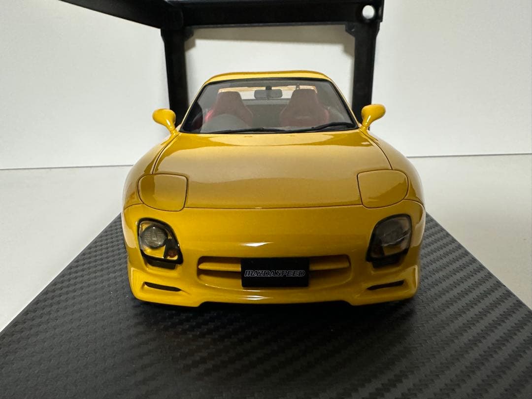 ミニカー 1/18 Mazda FD3S Mazda Speed Aspec Yellow