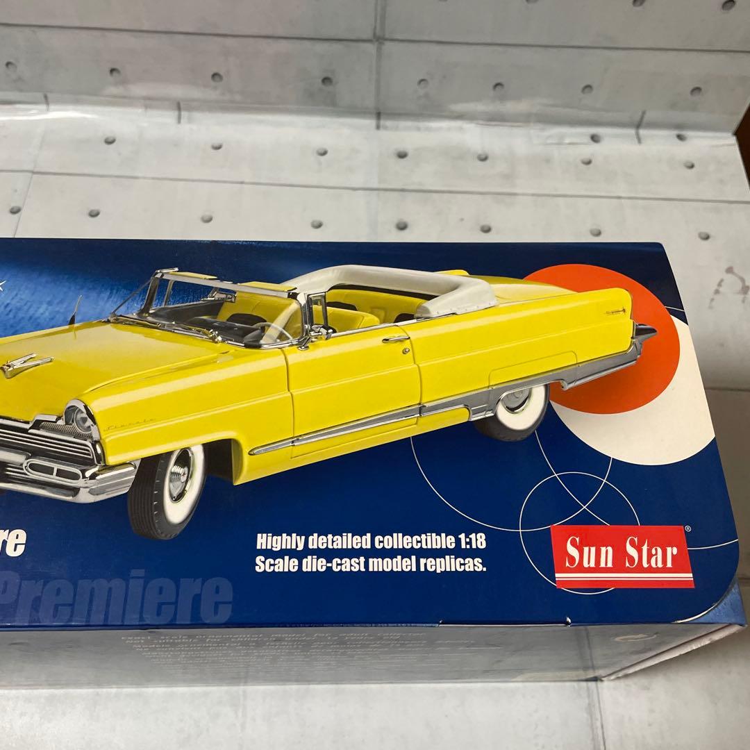 1956Lincoln premiere1/18 サンスター社　新品（黒）