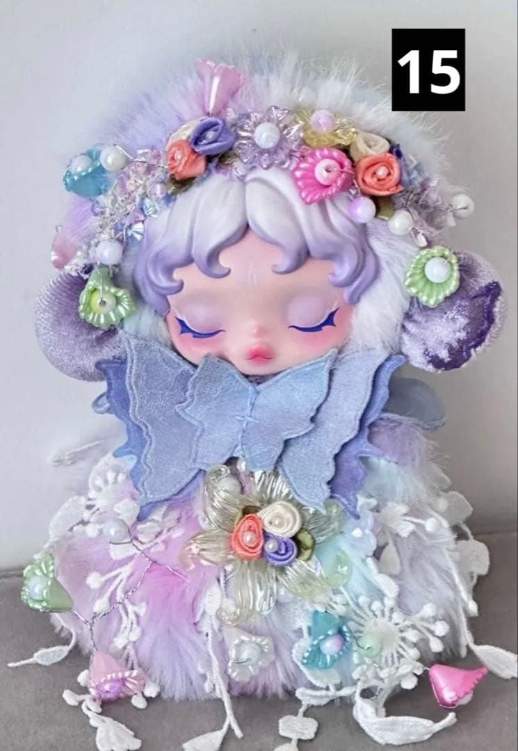 在庫1欄　POPMARTスカルパンダ着せ替えぬい服　24時間発送