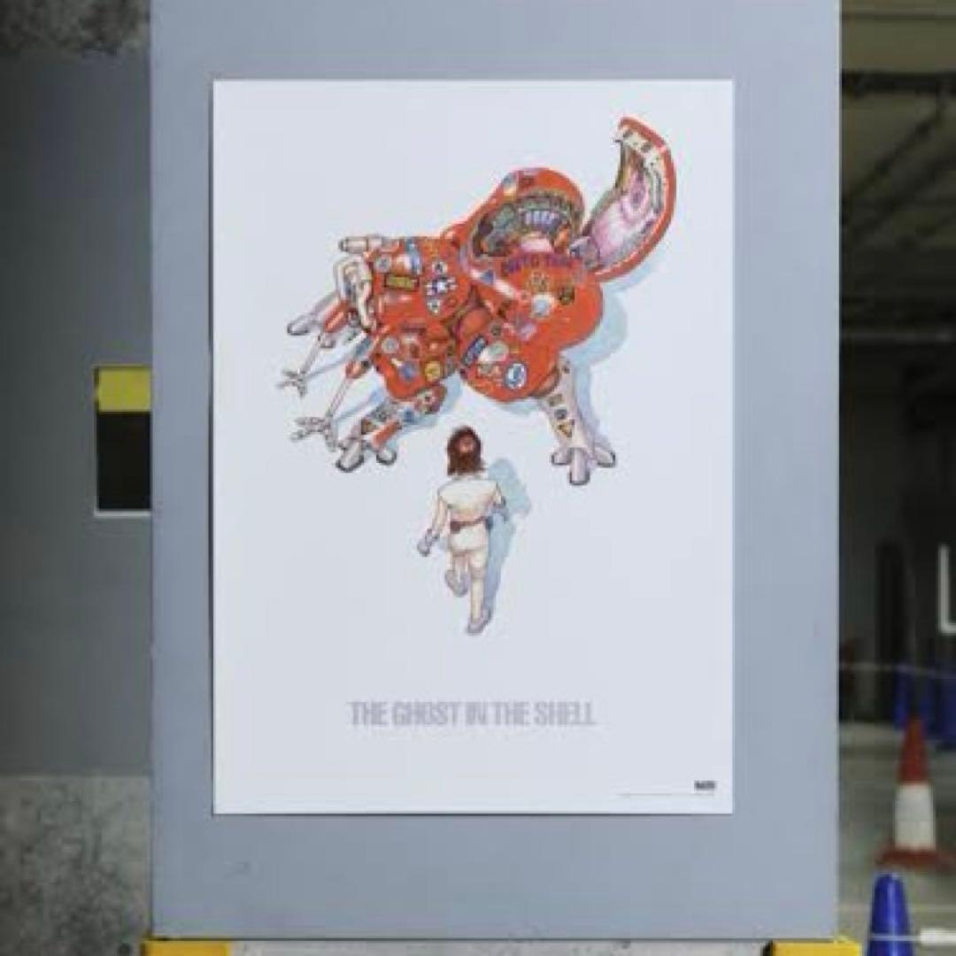 士郎正宗の世界展 大阪限定 大友克洋 攻殻機動隊 ポスター B2