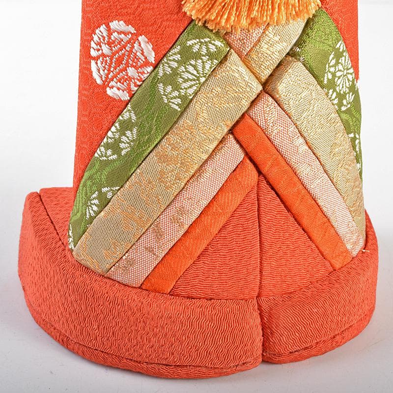 伝統工芸　真多呂作　木目込み人形　古今人形　雛人形　立雛　共箱　V　R5713