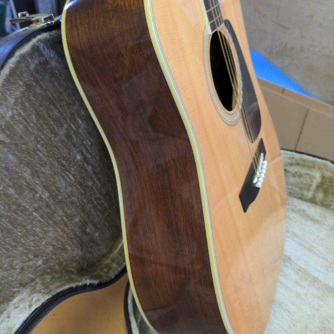 アコースティックギター モーリスMV-701 スプルースボディ ケース付き