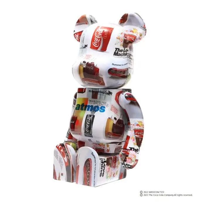メディコムトイ ベアブリック アトモス × コカ・コーラ タイプ5 1000%