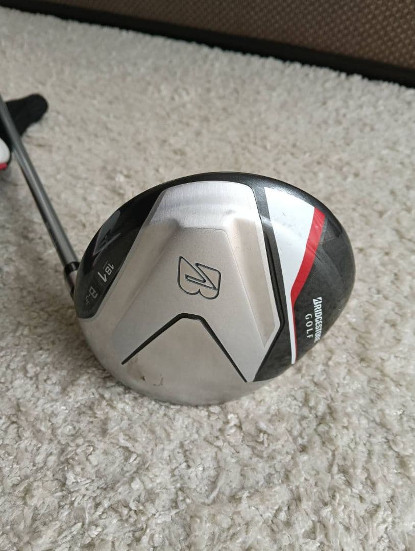 値下げ！【美品】ブリヂストンゴルフ B-Jr クラブ4本&キャディバッグセット