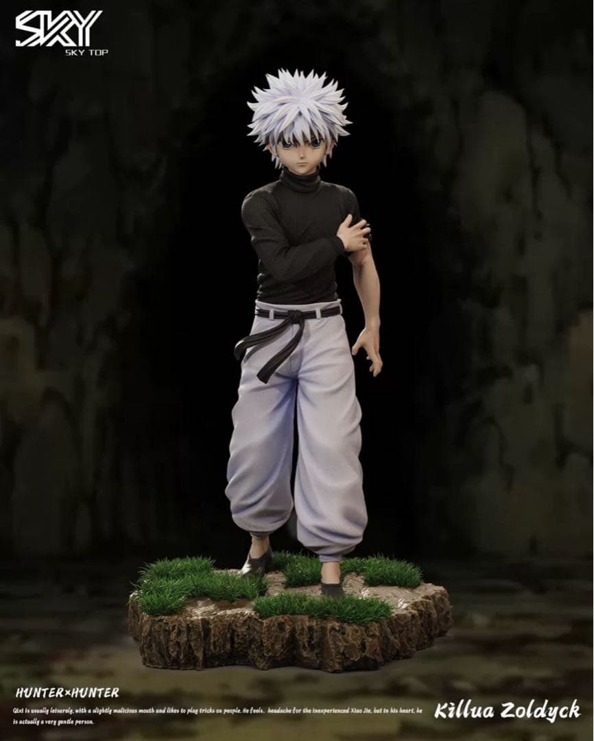 hunter×hunter キルア＝ゾルディック ガレージキット スタチュー④